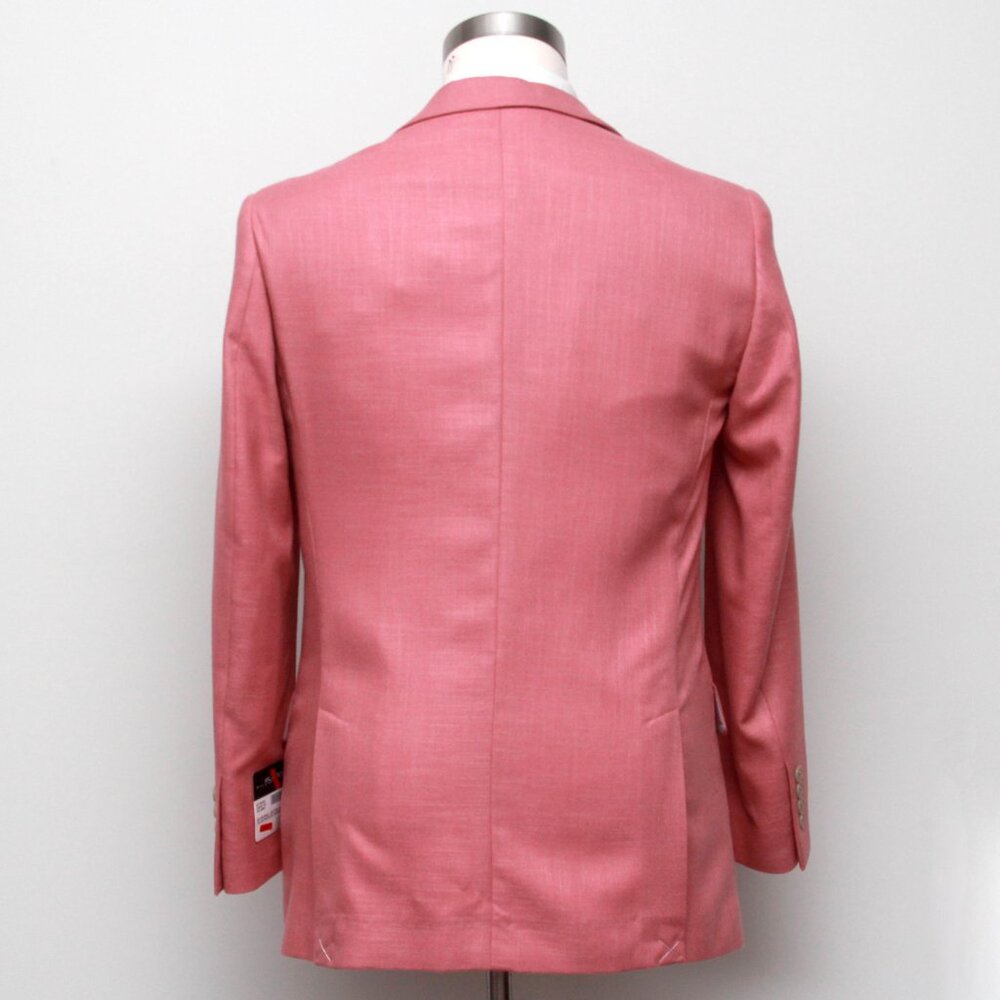 Jos A Bank Tailored Fit Sportcoat Jacket Blazer 38R Coral D120714 - Picture 2 of 10